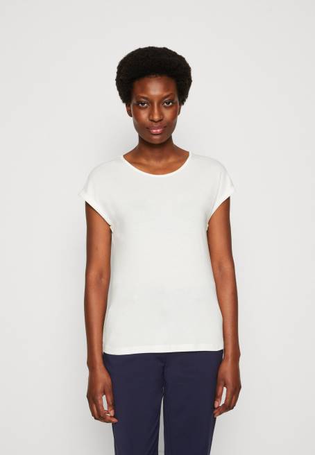 3\'lü baskılı t-shirt beyaz/pembe/kırık beyaz Anna Field F202317 kadınlar