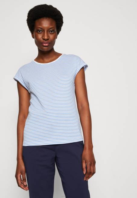 3\'lü baskılı t-shirt beyaz/pembe/kırık beyaz Anna Field F202317 kadınlar