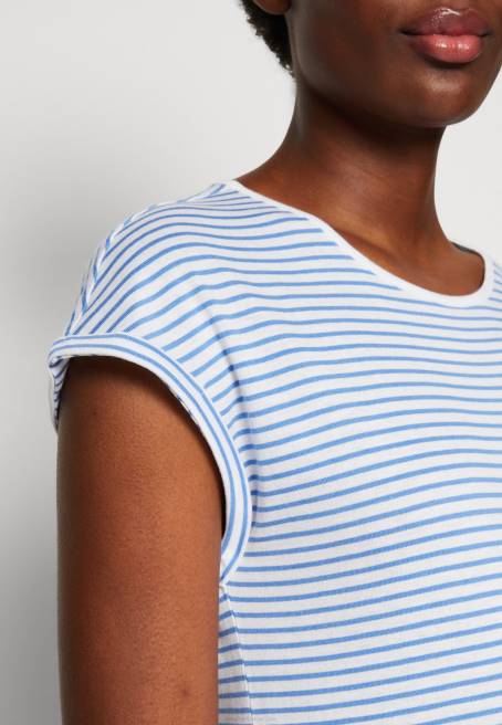 3\'lü baskılı t-shirt beyaz/pembe/kırık beyaz Anna Field F202317 kadınlar