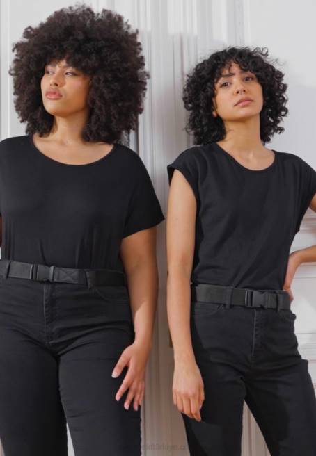 3\'lü baskılı tişört açık mavi/beyaz/siyah Anna Field F202263 kadınlar