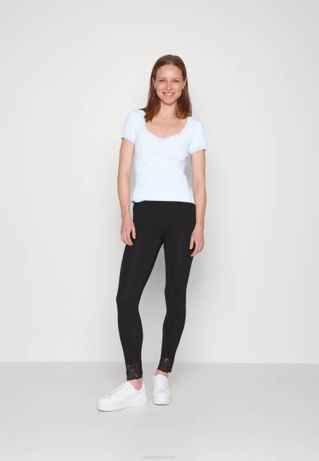 basic t-shirt açık mavi Anna Field F202338 kadınlar