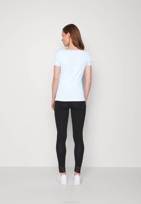 basic t-shirt açık mavi Anna Field F202338 kadınlar