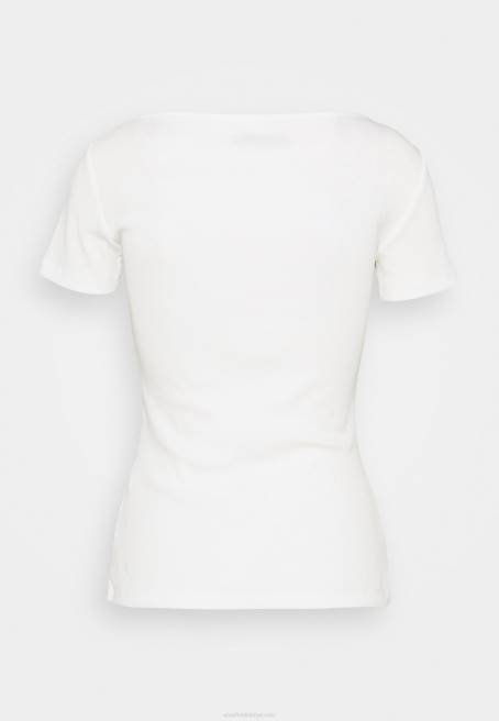 basic t-shirt beyaz Anna Field F202238 kadınlar