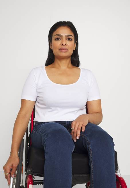 basic t-shirt beyaz Anna Field F202350 kadınlar