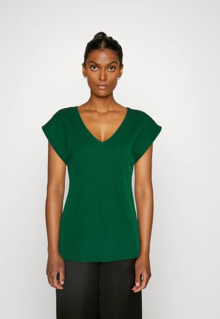 basic t shirt koyu ye il Anna Field F202326 kad nlar F202326 Anna field turkiye koleksiyonunda iyi gorunun Anna field elbise kad nlara moda sunuyor