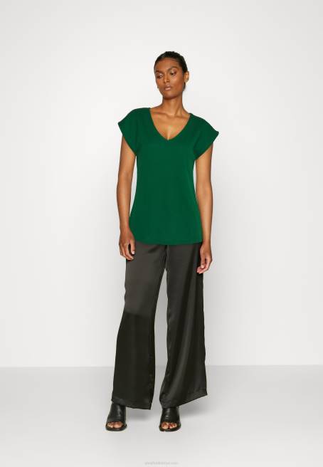 basic t-shirt koyu yeşil Anna Field F202326 kadınlar