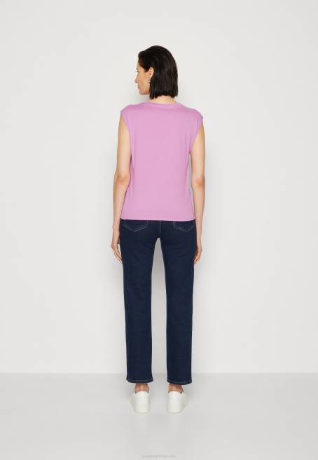 basic t-shirt leylak Anna Field F202363 kadınlar