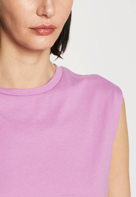 basic t-shirt leylak Anna Field F202363 kadınlar