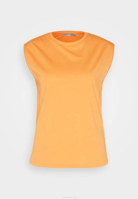 basic t-shirt turuncu Anna Field F202365 kadınlar