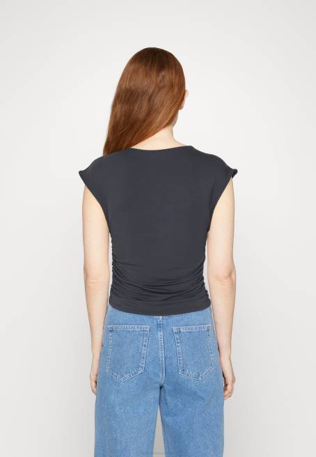 baskılı t-shirt gri Anna Field F202351 kadınlar