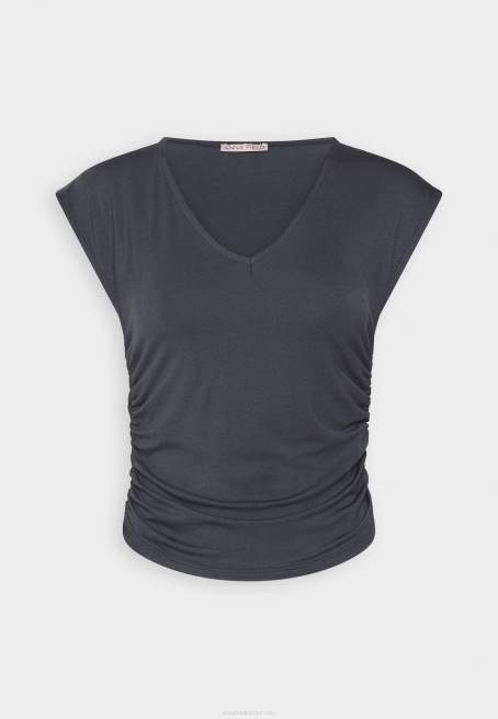 baskılı t-shirt gri Anna Field F202351 kadınlar