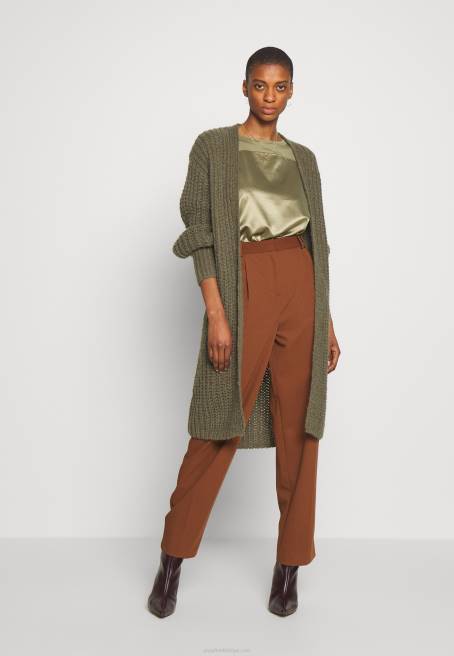 baskılı t-shirt martini zeytin Anna Field F202256 kadınlar