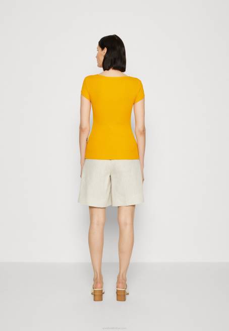 baskılı tişört koyu sarı Anna Field F202250 kadınlar