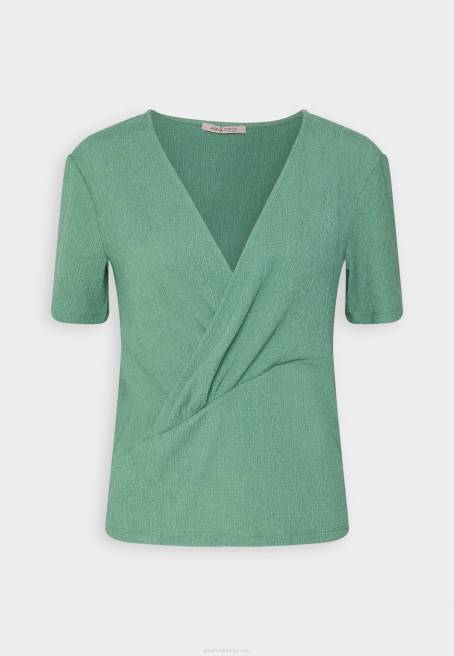 baskılı tişört koyu yeşil Anna Field F202359 kadınlar