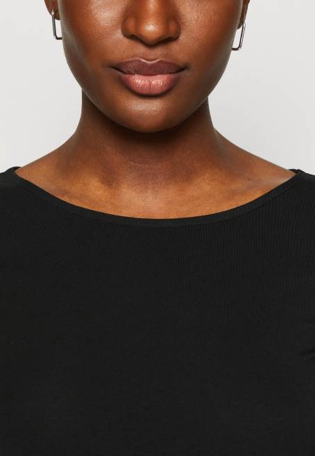 baskılı tişört siyah/siyah Anna Field F202366 kadınlar