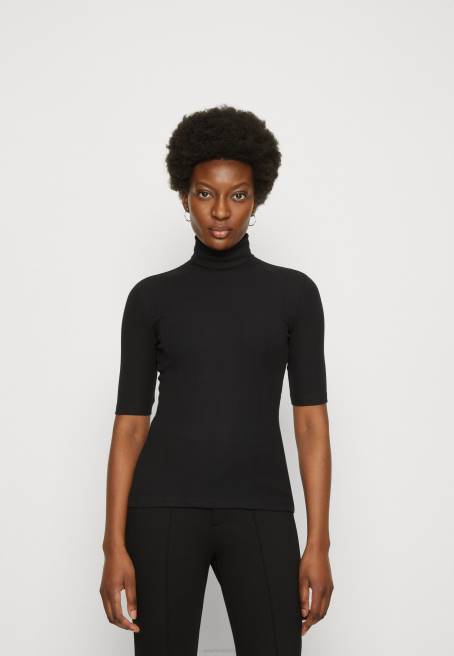 baskı t-shirt siyah Anna Field F202291 kadınlar