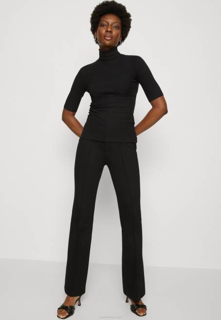 baskı t-shirt siyah Anna Field F202291 kadınlar