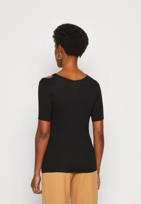 baskı t-shirt siyah Anna Field F202307 kadınlar