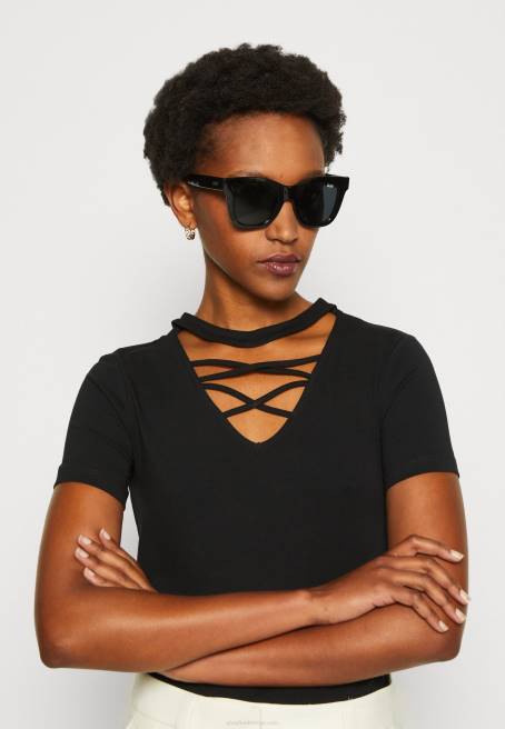 baskı t-shirt siyah Anna Field F202325 kadınlar