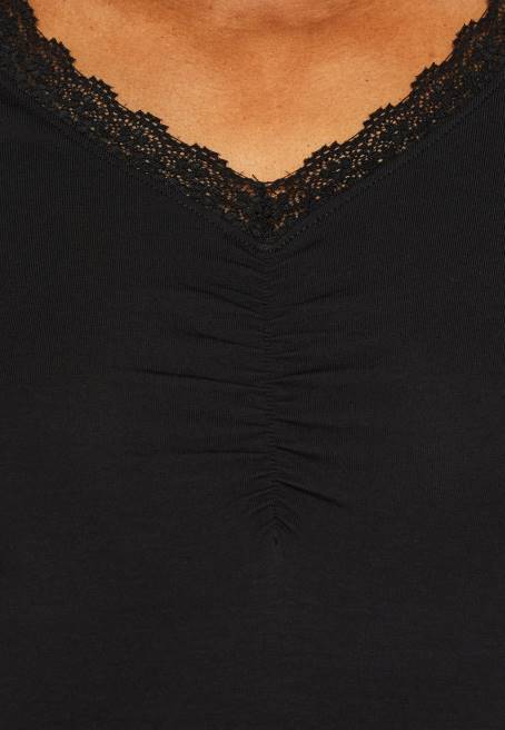 baskı t-shirt siyah Anna Field F202353 kadınlar