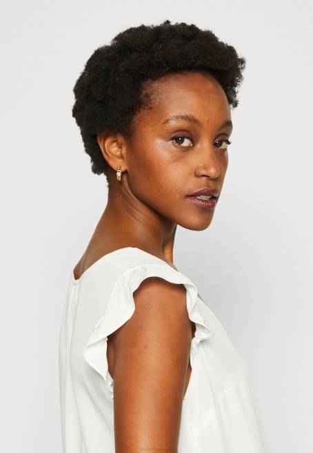 beyaz t-shirt yazdır Anna Field F202265 kadınlar