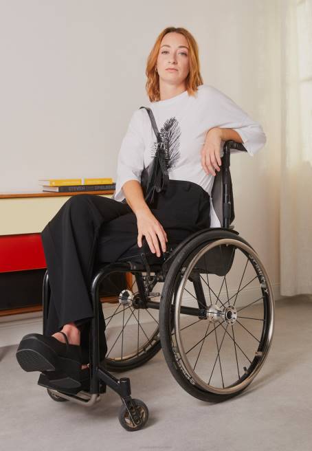 beyaz t-shirt yazdır Anna Field F202371 kadınlar