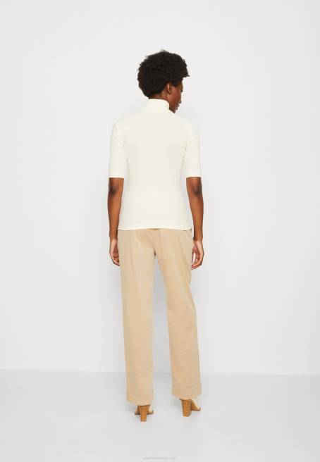 kırık beyaz baskılı tişört Anna Field F202270 kadınlar