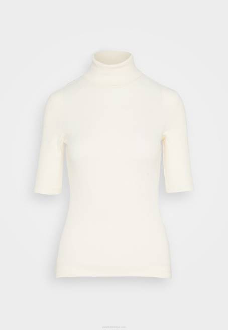 kırık beyaz baskılı tişört Anna Field F202270 kadınlar