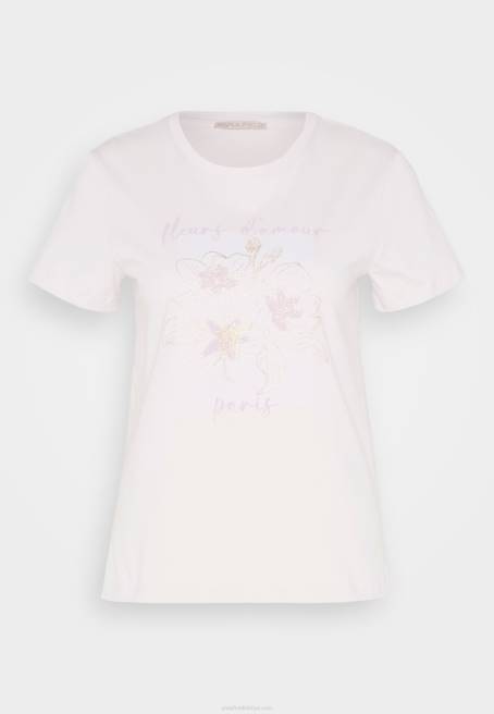 leylak baskılı tişört Anna Field F202345 kadınlar