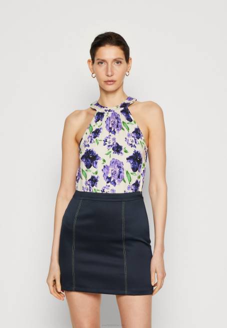 üst beyaz/mavi Anna Field F202422 kadınlar