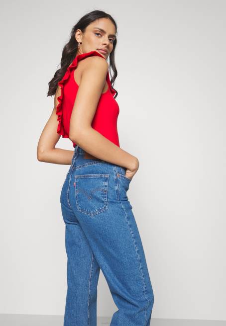 üst kırmızı Anna Field F202473 kadınlar