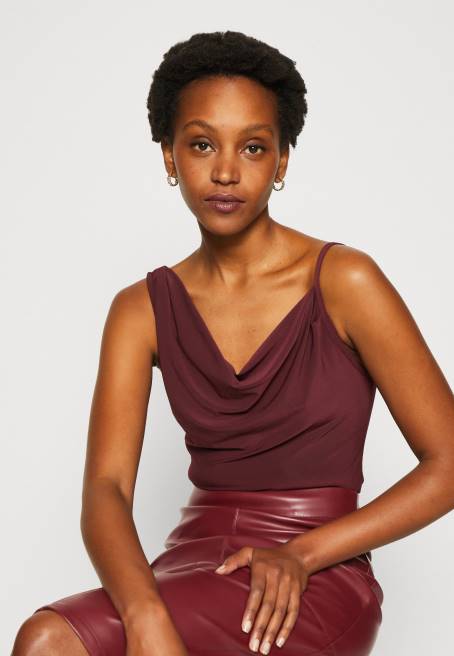 üst koyu kırmızı Anna Field F202417 kadınlar