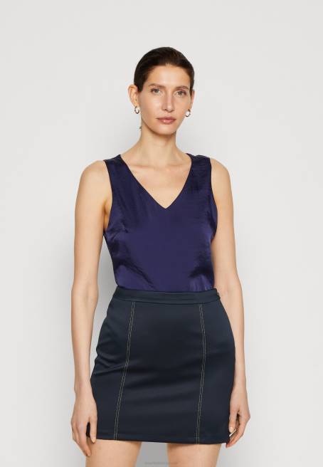 üst mavi Anna Field F202396 kadınlar