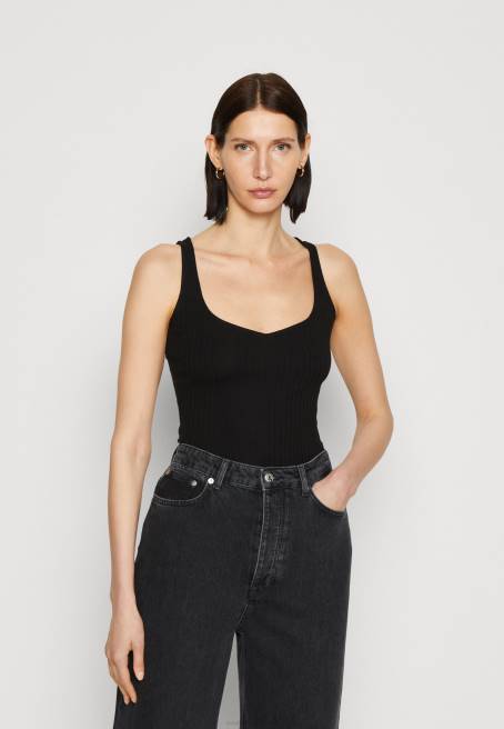 üst siyah Anna Field F202406 kadınlar