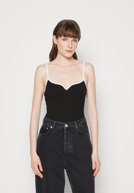 üst siyah Anna Field F202503 kadınlar