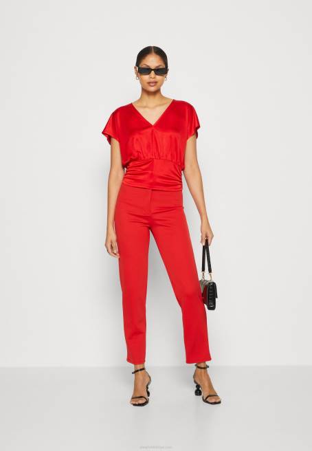 t-shirt kırmızı yazdır Anna Field F202303 kadınlar