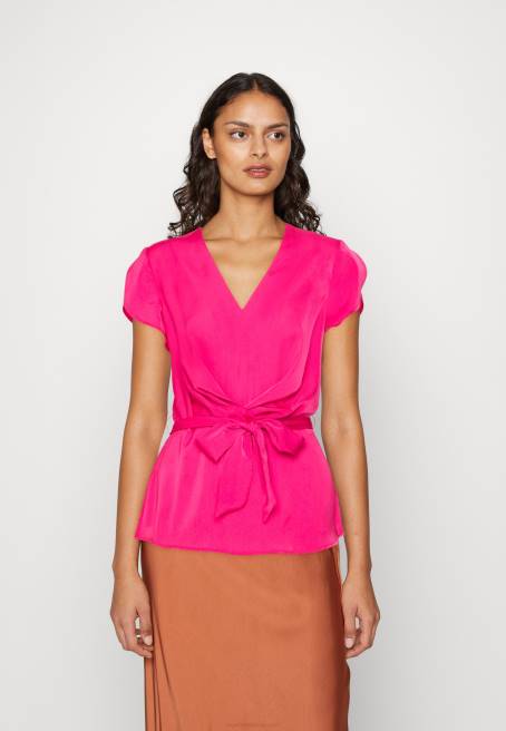 t-shirt pembe yazdır Anna Field F202262 kadınlar