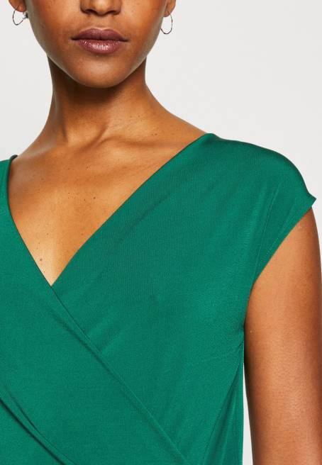 t-shirt yeşil yazdır Anna Field F202294 kadınlar