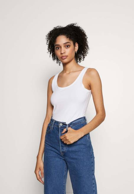 temel tank 3er paket üstü siyah beyaz mottl Anna Field F202434 kadınlar