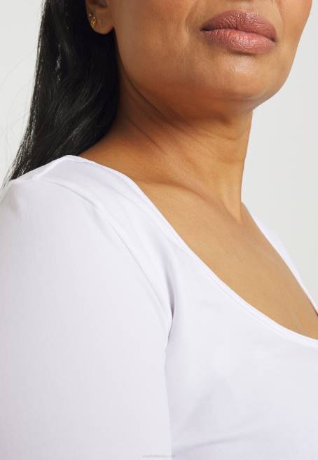 uzun kollu üst beyaz Anna Field F202572 kadınlar