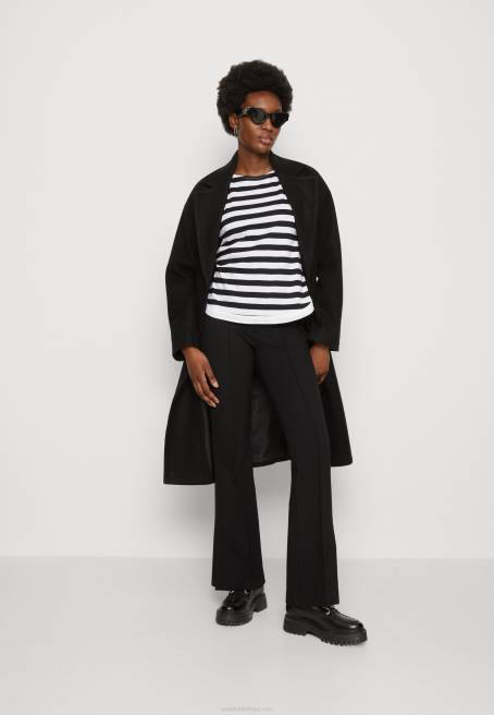 uzun kollu üst beyaz/siyah Anna Field F202585 kadınlar