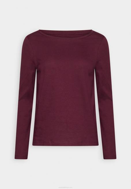 uzun kollu üst koyu kırmızı Anna Field F202567 kadınlar