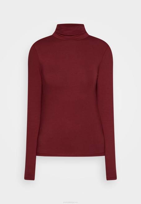 uzun kollu üst koyu kırmızı Anna Field F202582 kadınlar