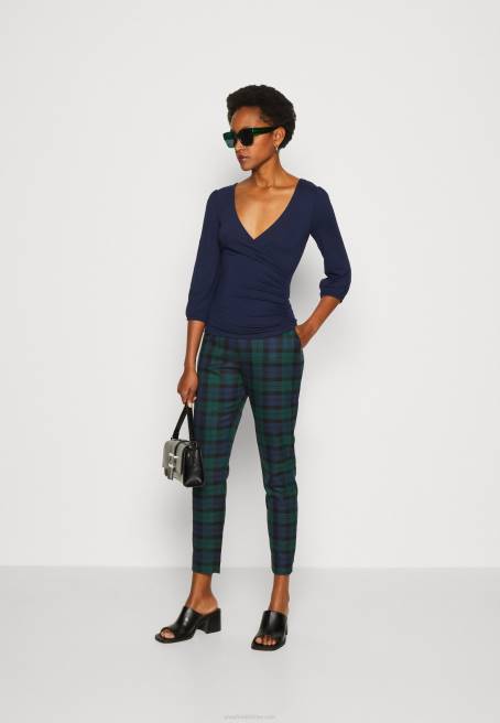 uzun kollu üst koyu mavi Anna Field F202536 kadınlar