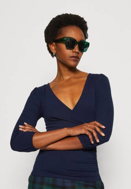 uzun kollu üst koyu mavi Anna Field F202536 kadınlar