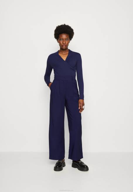 uzun kollu üst koyu mavi Anna Field F202577 kadınlar