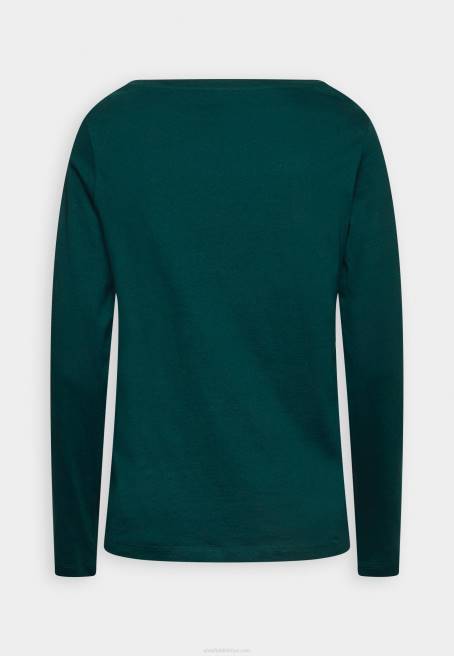 uzun kollu üst koyu yeşil Anna Field F202556 kadınlar