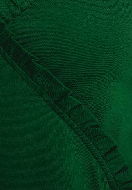 uzun kollu üst koyu yeşil Anna Field F202576 kadınlar