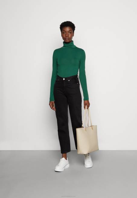 uzun kollu üst koyu yeşil Anna Field F202583 kadınlar