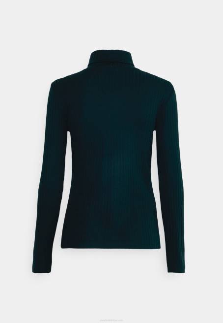 uzun kollu üst koyu yeşil Anna Field F202596 kadınlar